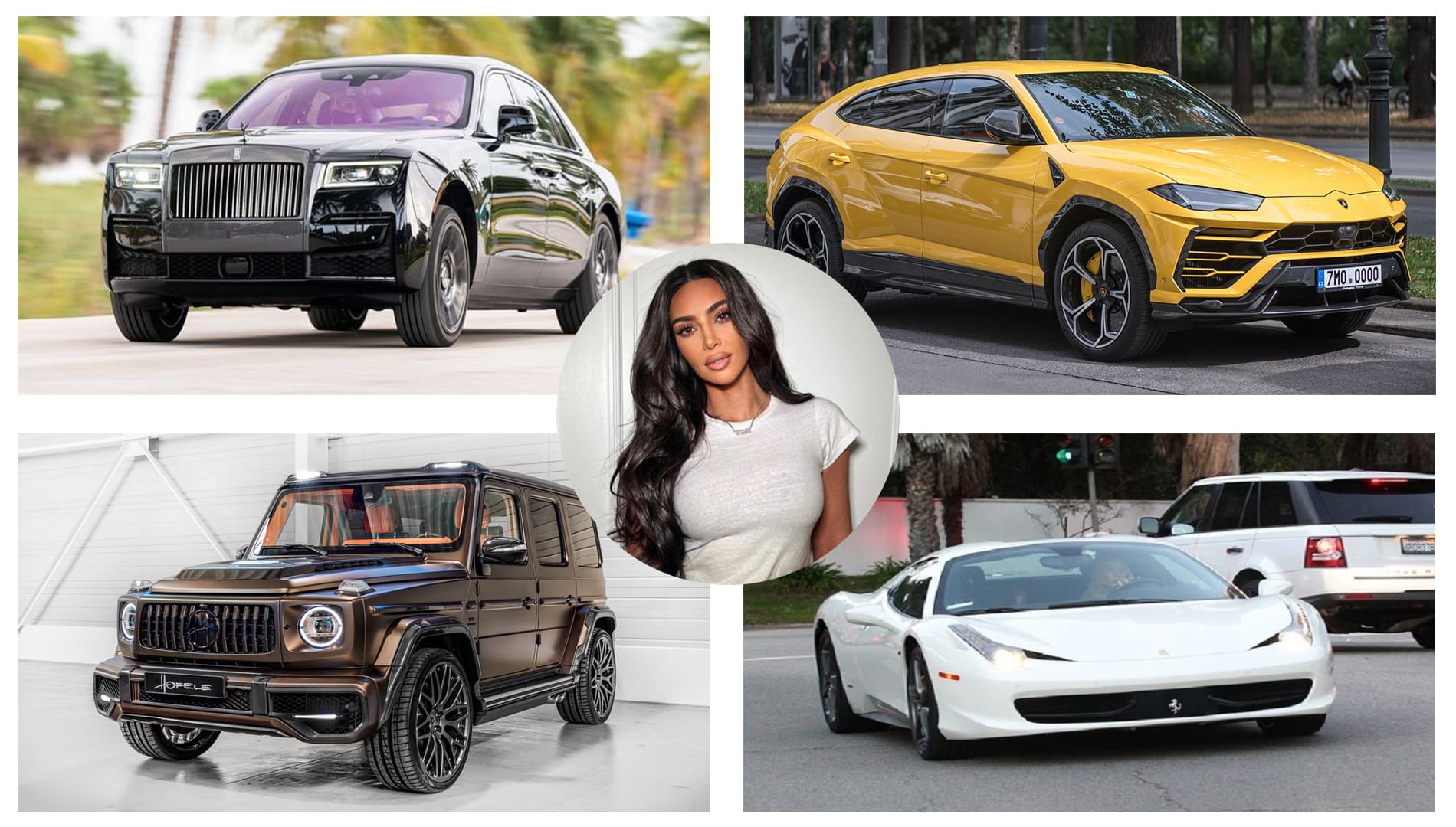 Kim Kardashian's car collection